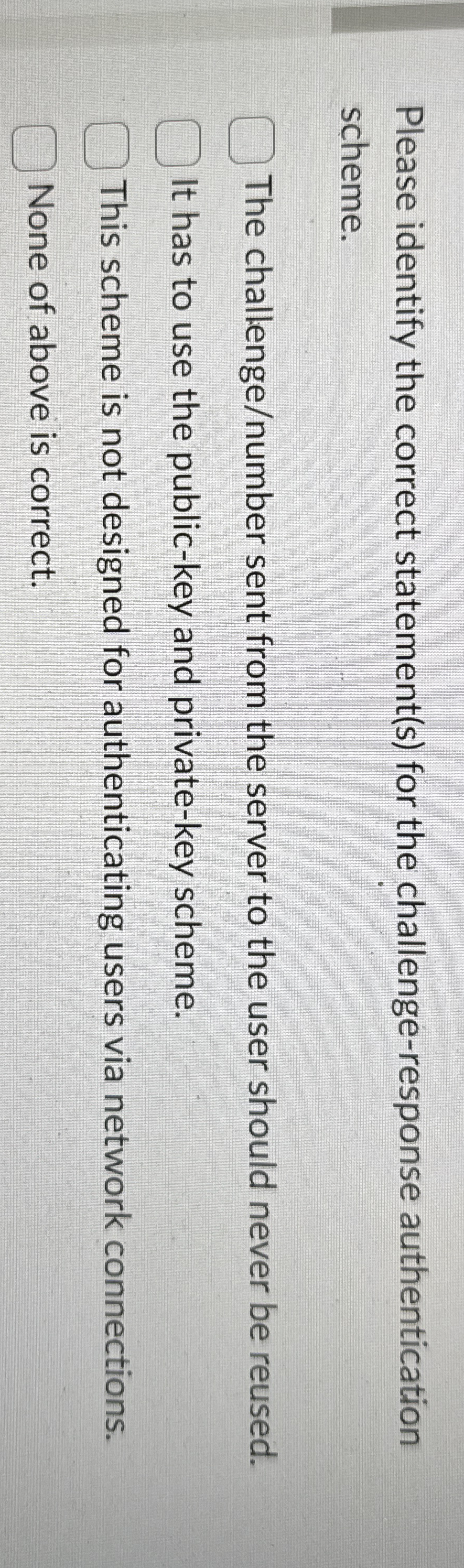 Please identify the correct statement ( s ) for