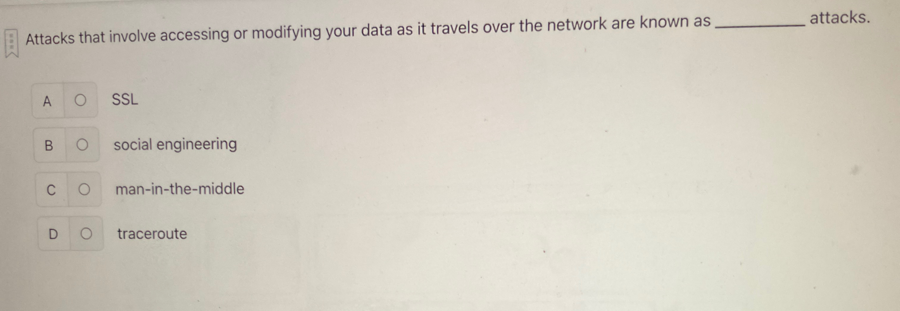 Attacks that involve accessing or modifying your