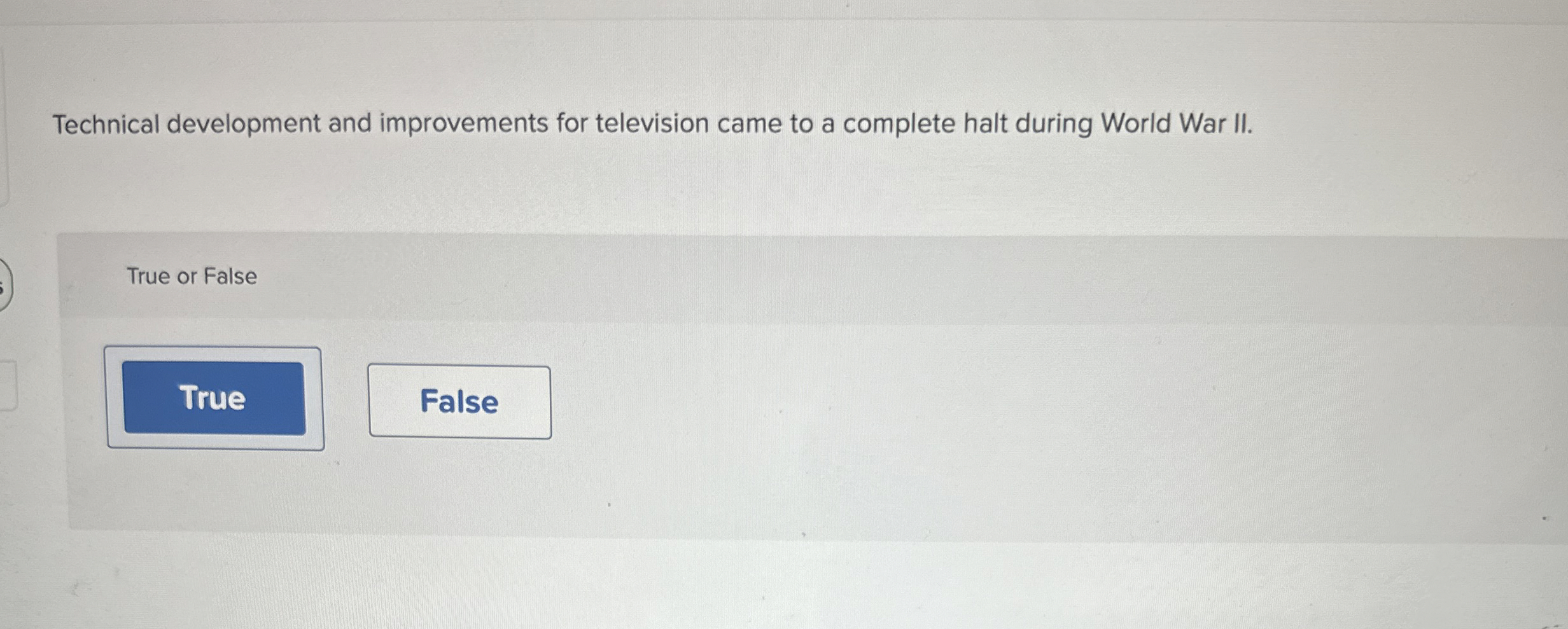 Technical development and improvements for