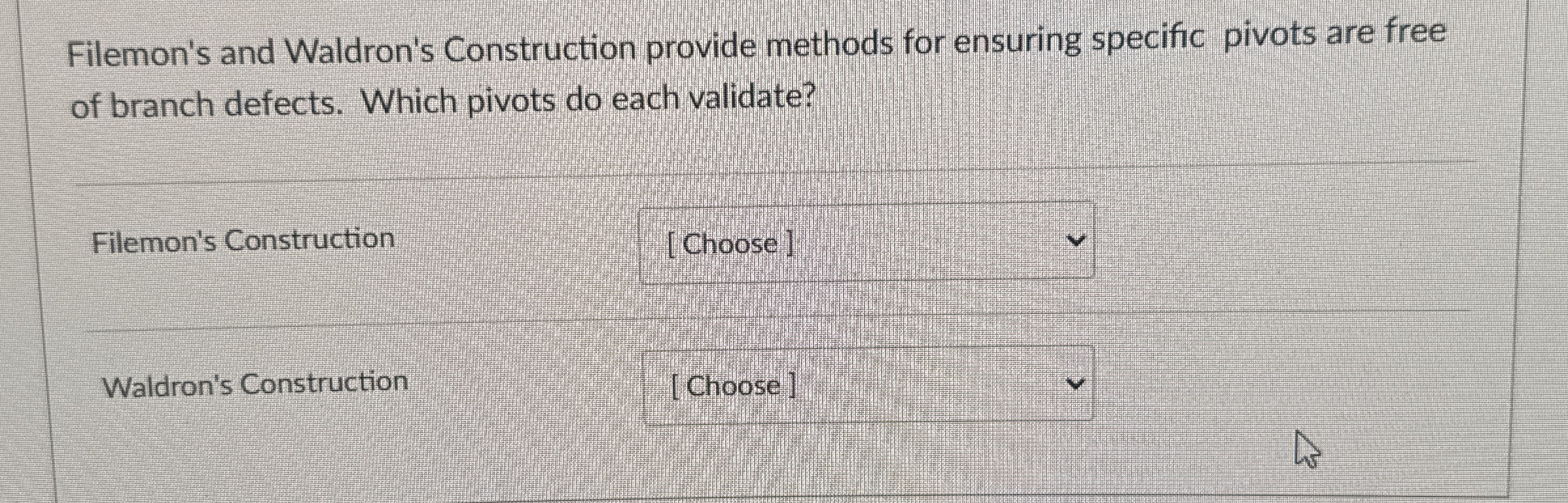 Filemon's and Waldron's Construction provide