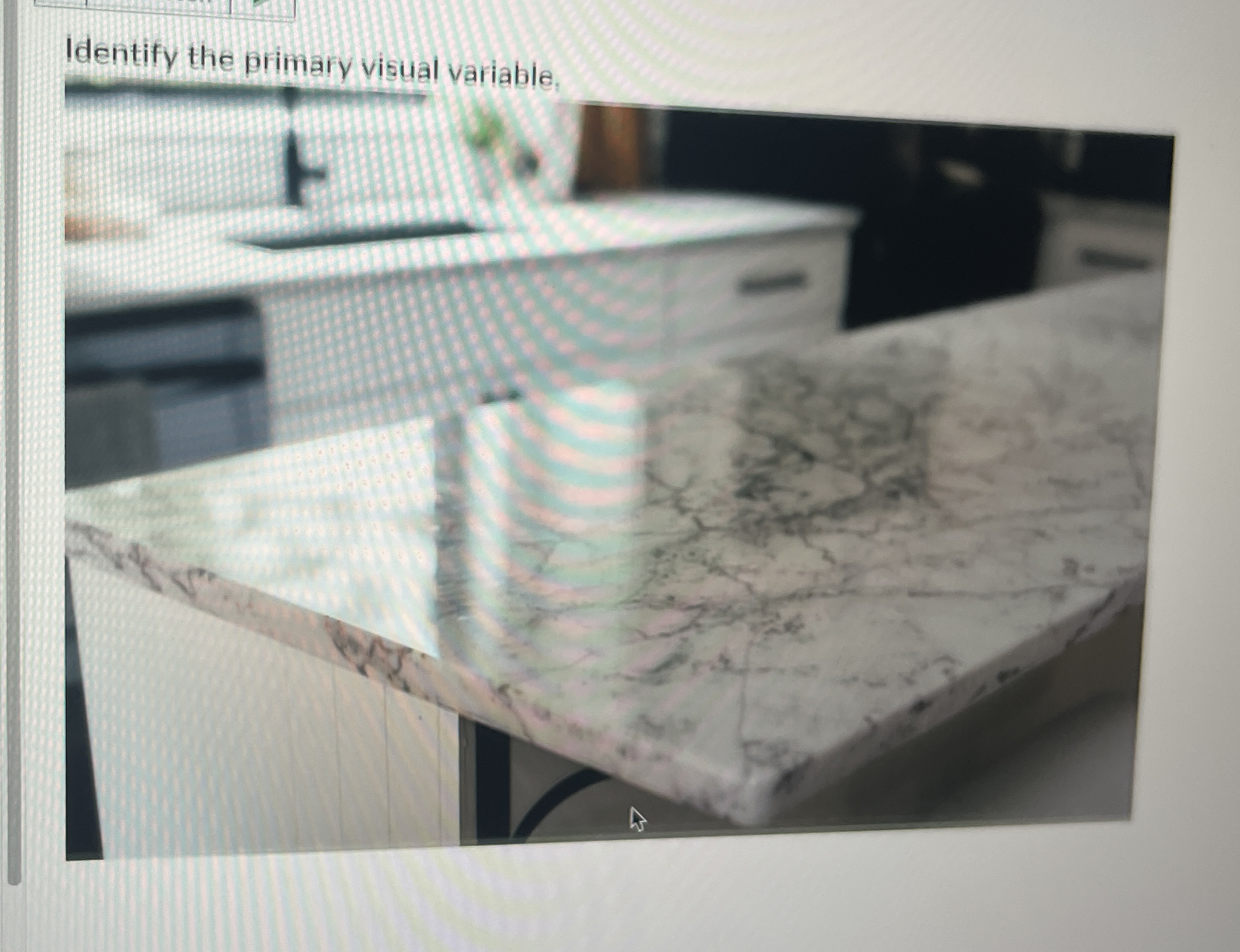 Identify the primary visual variable,