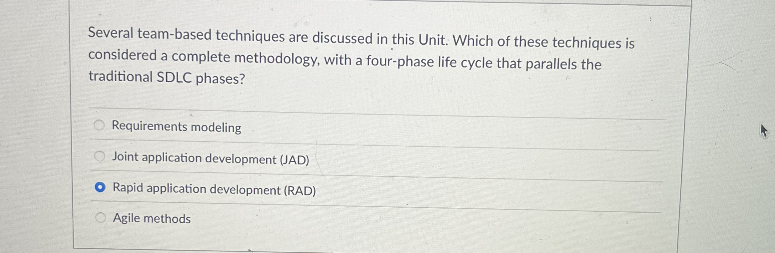 Several team - based techniques are discussed in