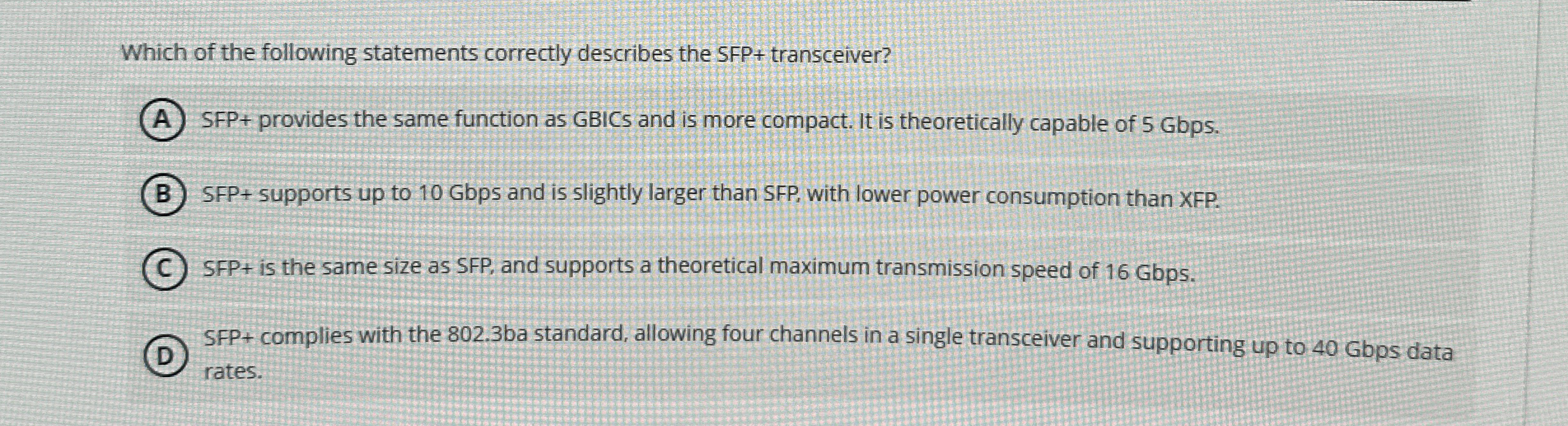 Which of the following statements correctly