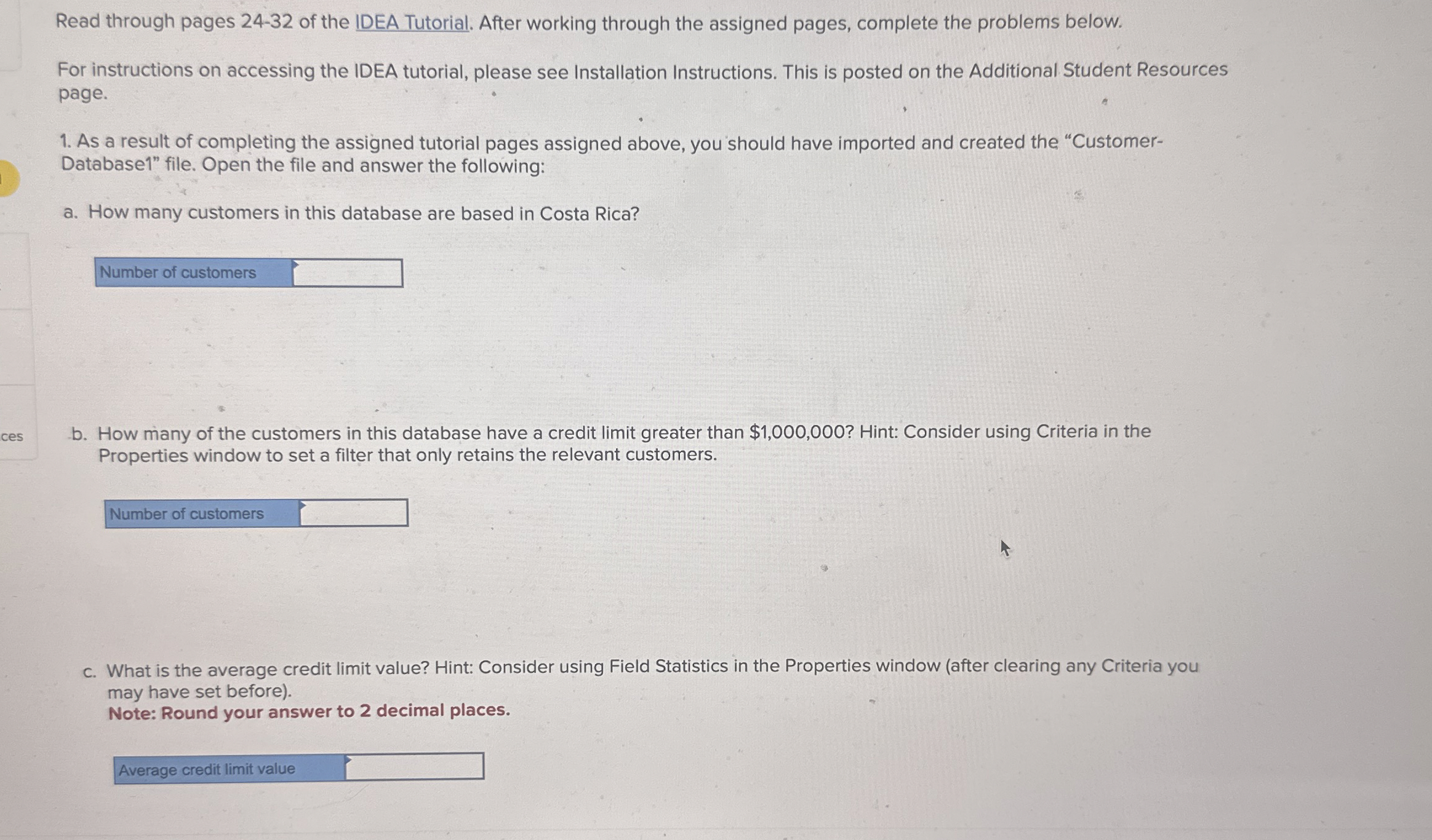 Read through pages 2 4 - 3 2 of the IDEA