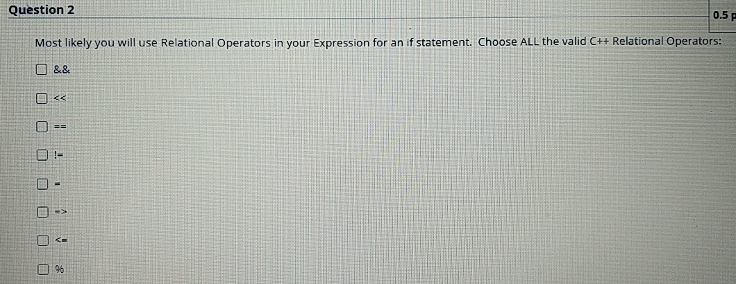 Question 2 Most likely you will use Relational