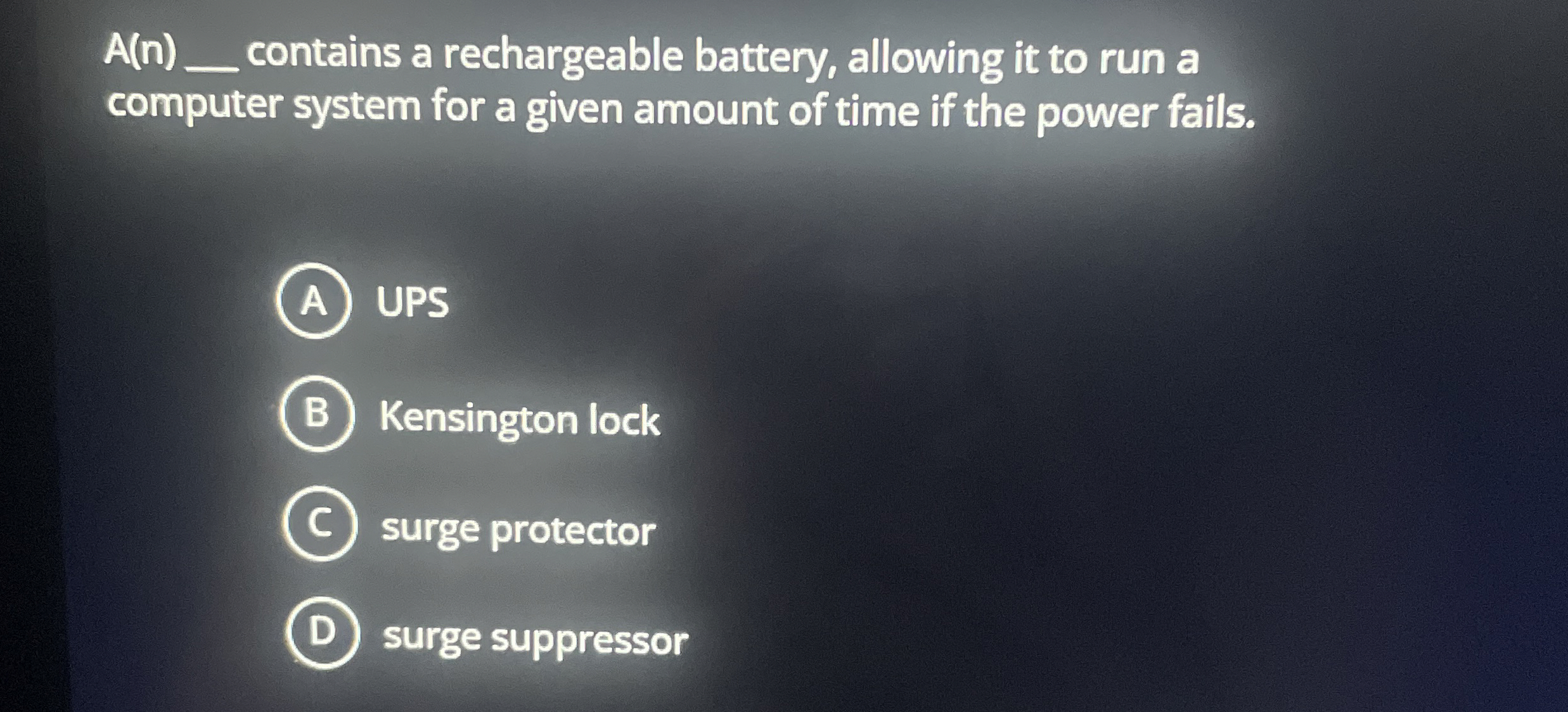 A is any step you take to ward off a threat. risk