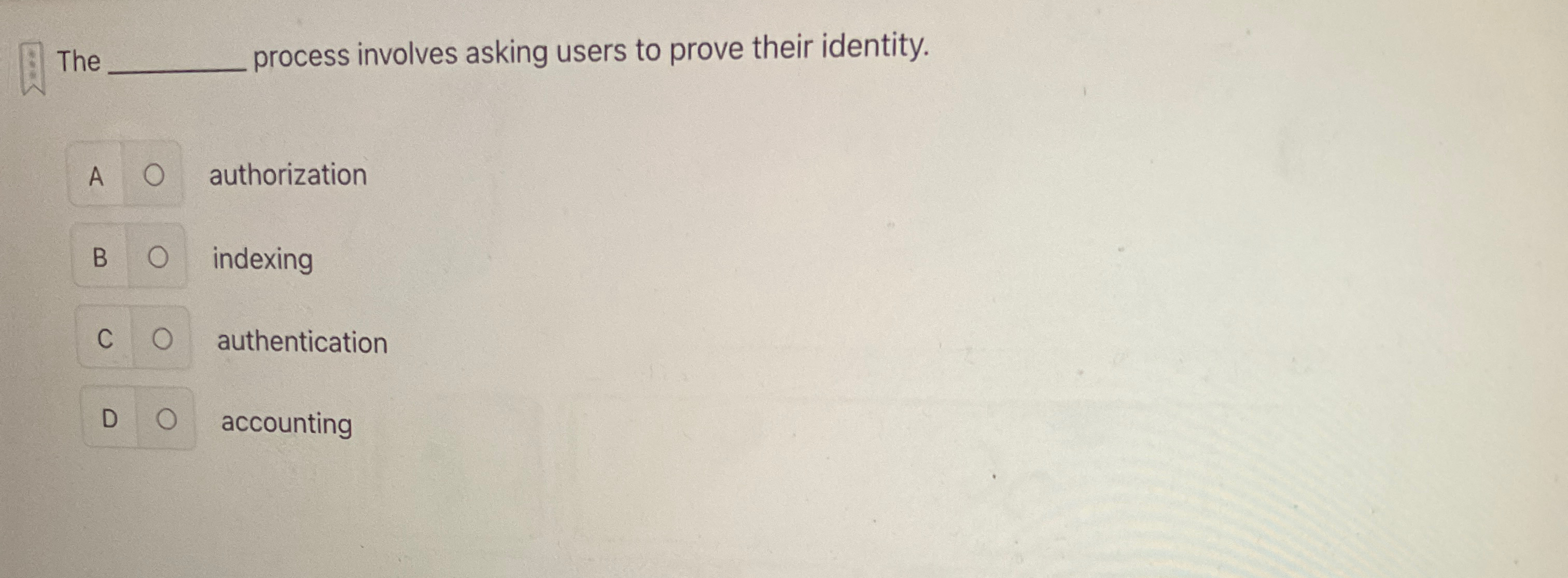 The process involves asking users to prove their