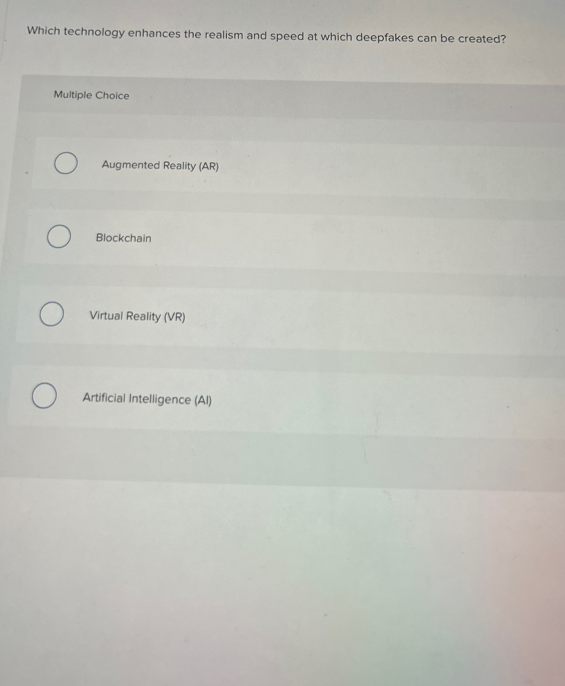 Which technology enhances the realism and speed