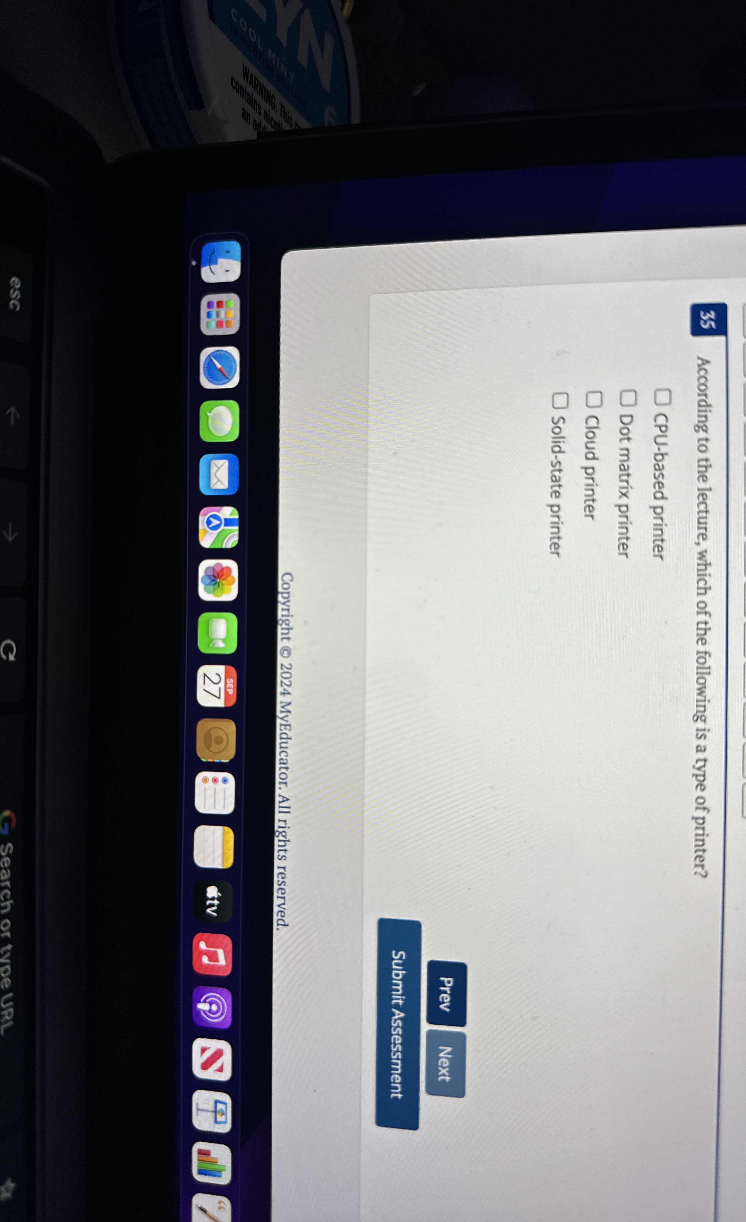 3 5 According to the lecture, which of the