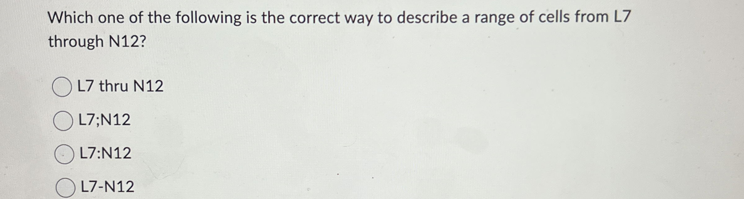 Which one of the following is the correct way to