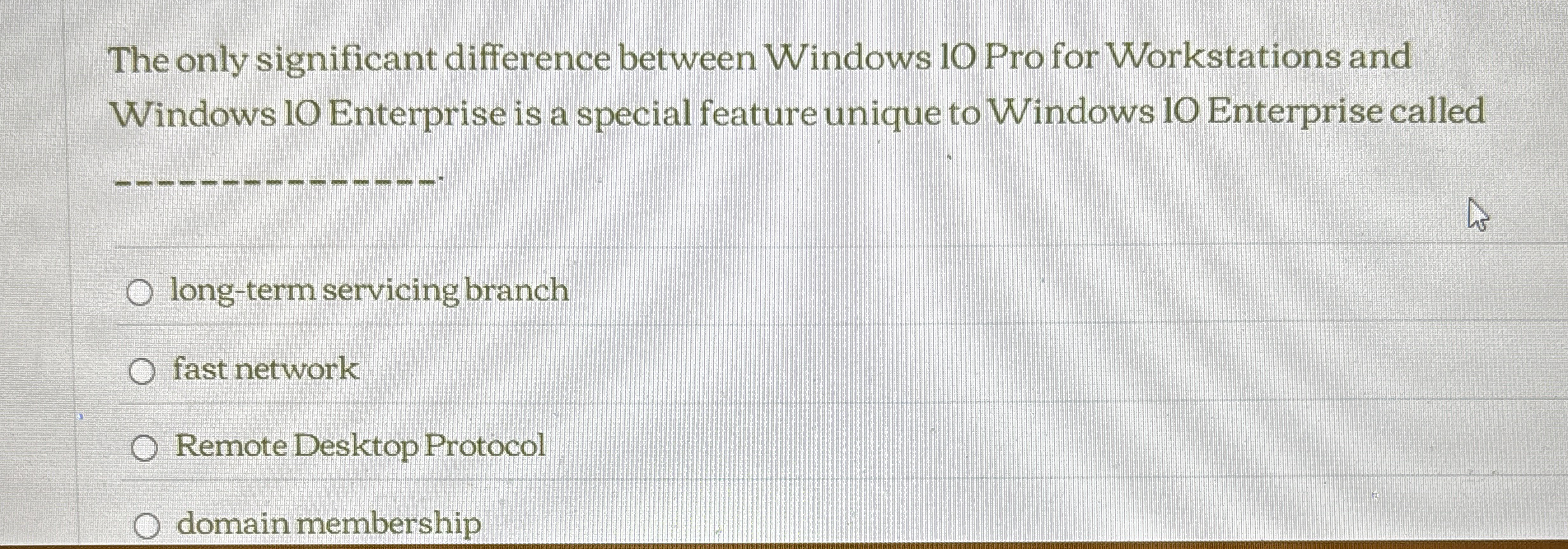 The only significant difference between Windows 1
