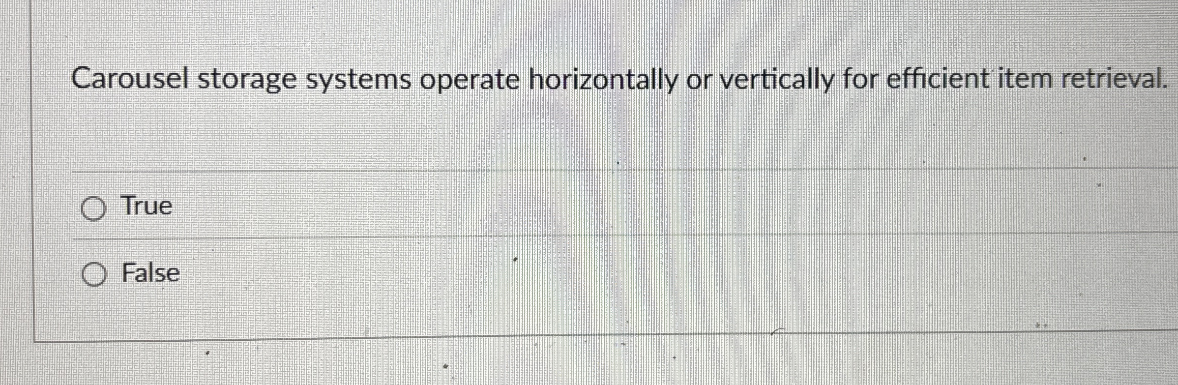 Carousel storage systems operate horizontally or