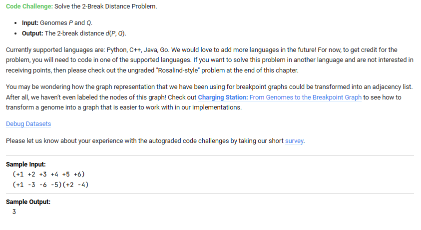Use the code to answer the code challenge Show
