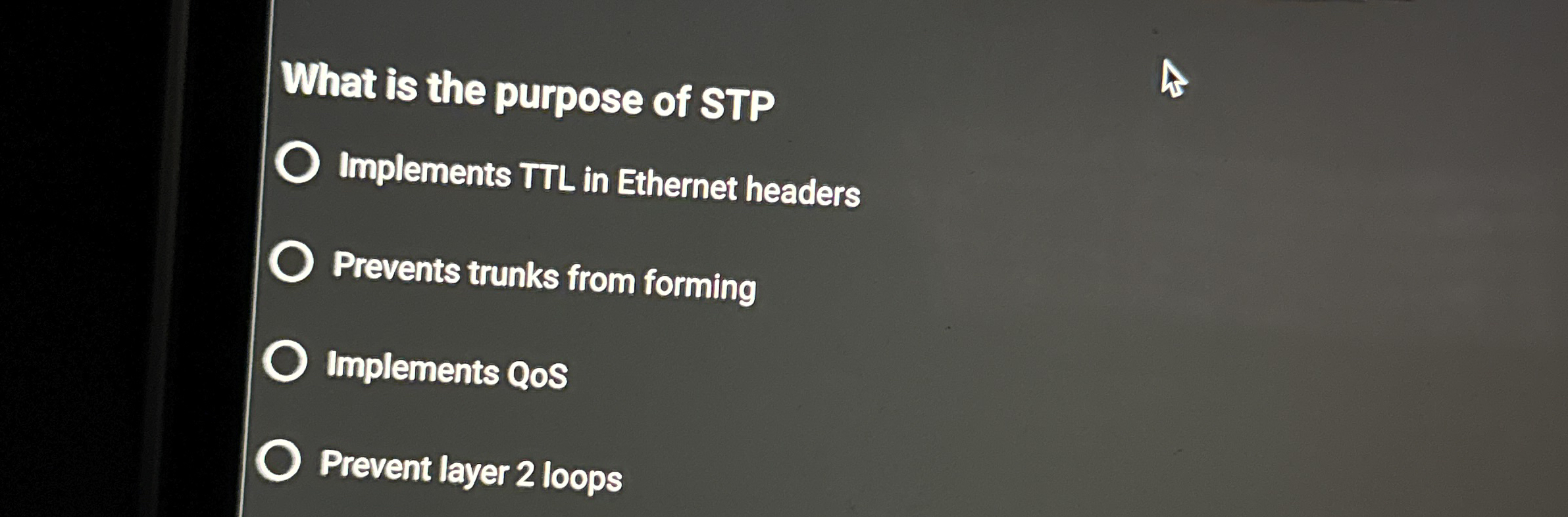 What is the purpose of STP Implements TTL in