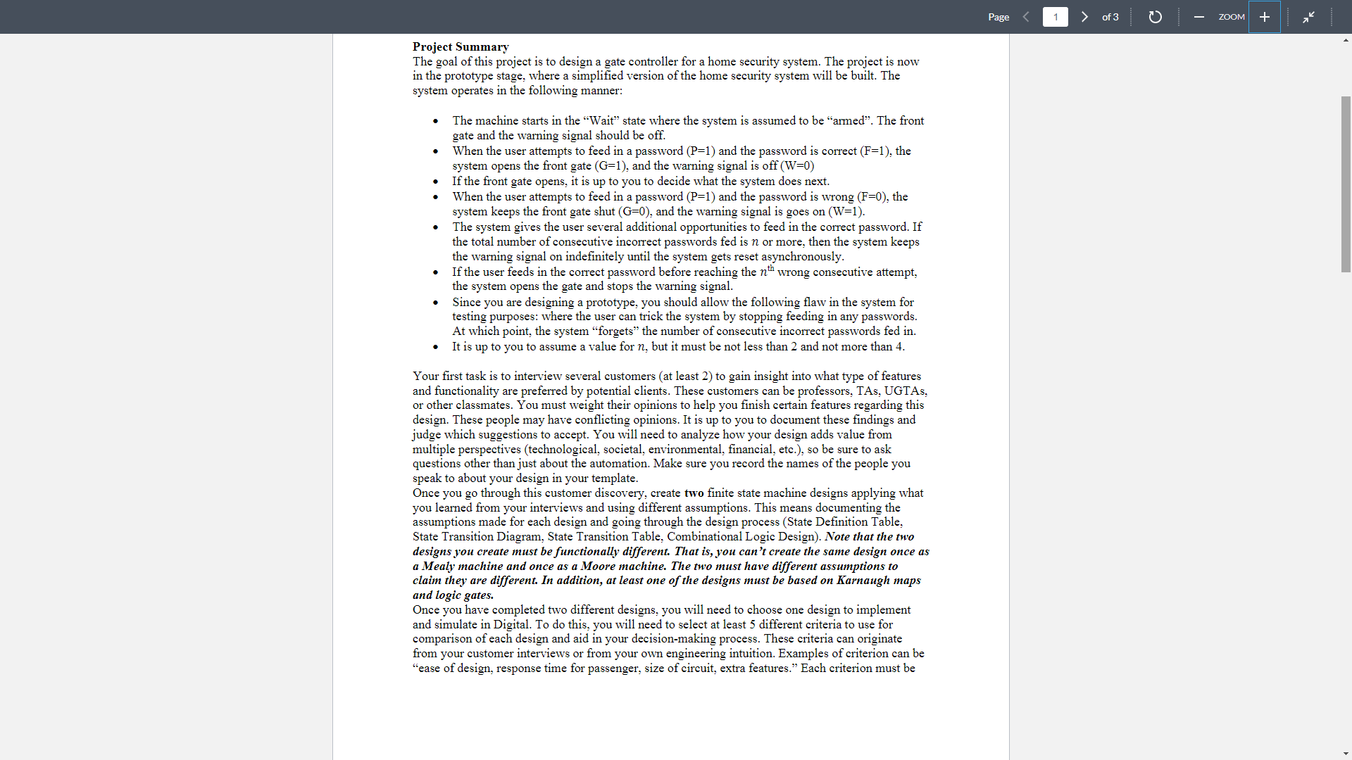 Project Summary The goal of this project is to