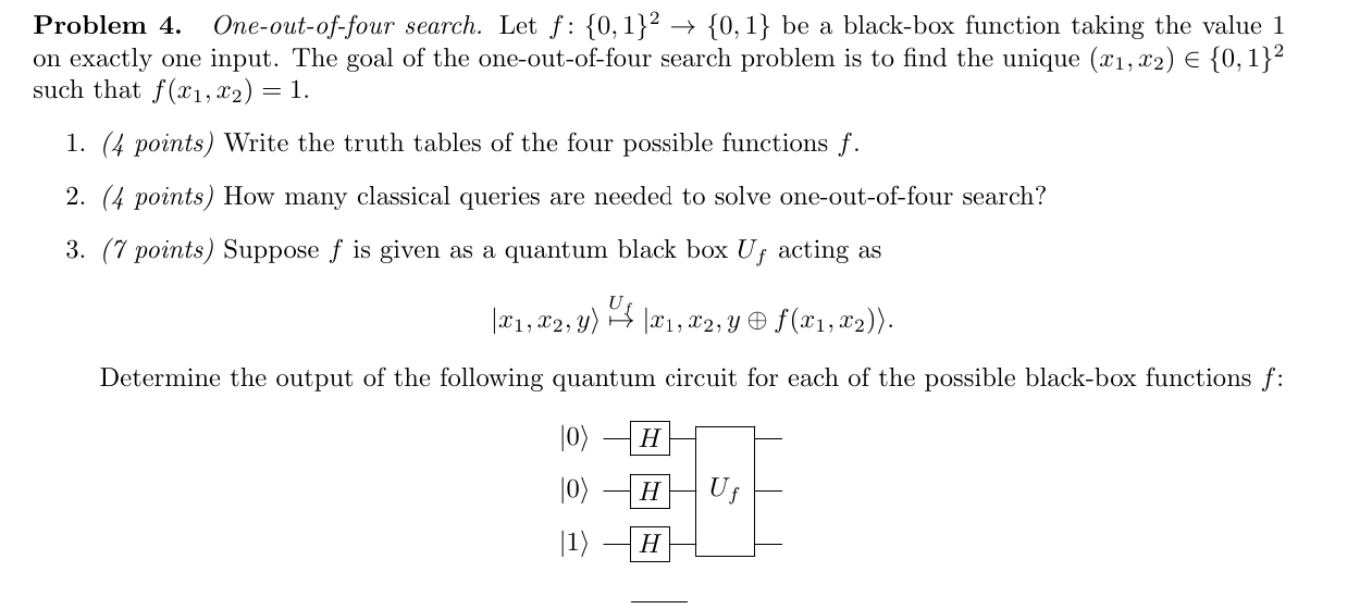 ANSWER THE 3 rd PART , thanks One - out - of -