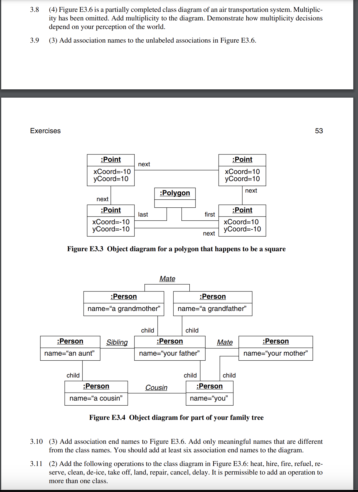 3 . 8 ( 4 ) Figure E 3 . 6 is a partially