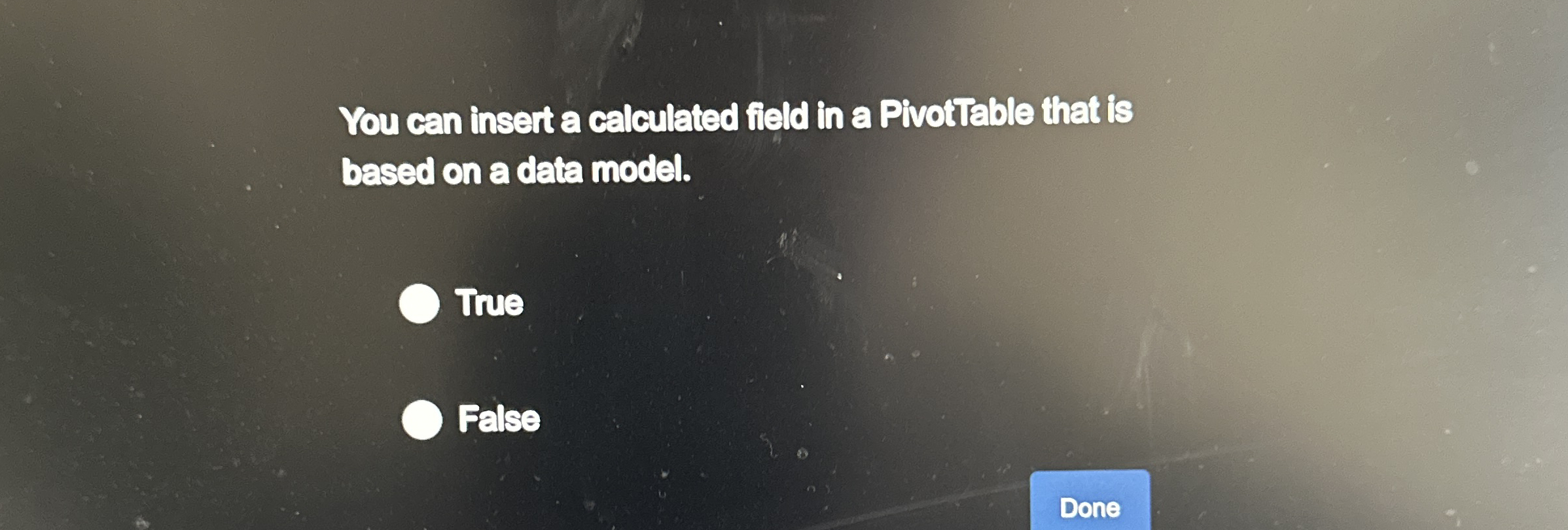 You can insert a calculated field in a Pivoriable