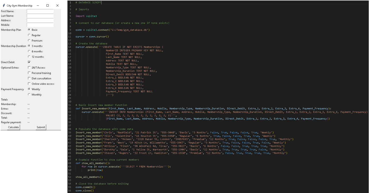 For these tasks, you will create 5 forms for the