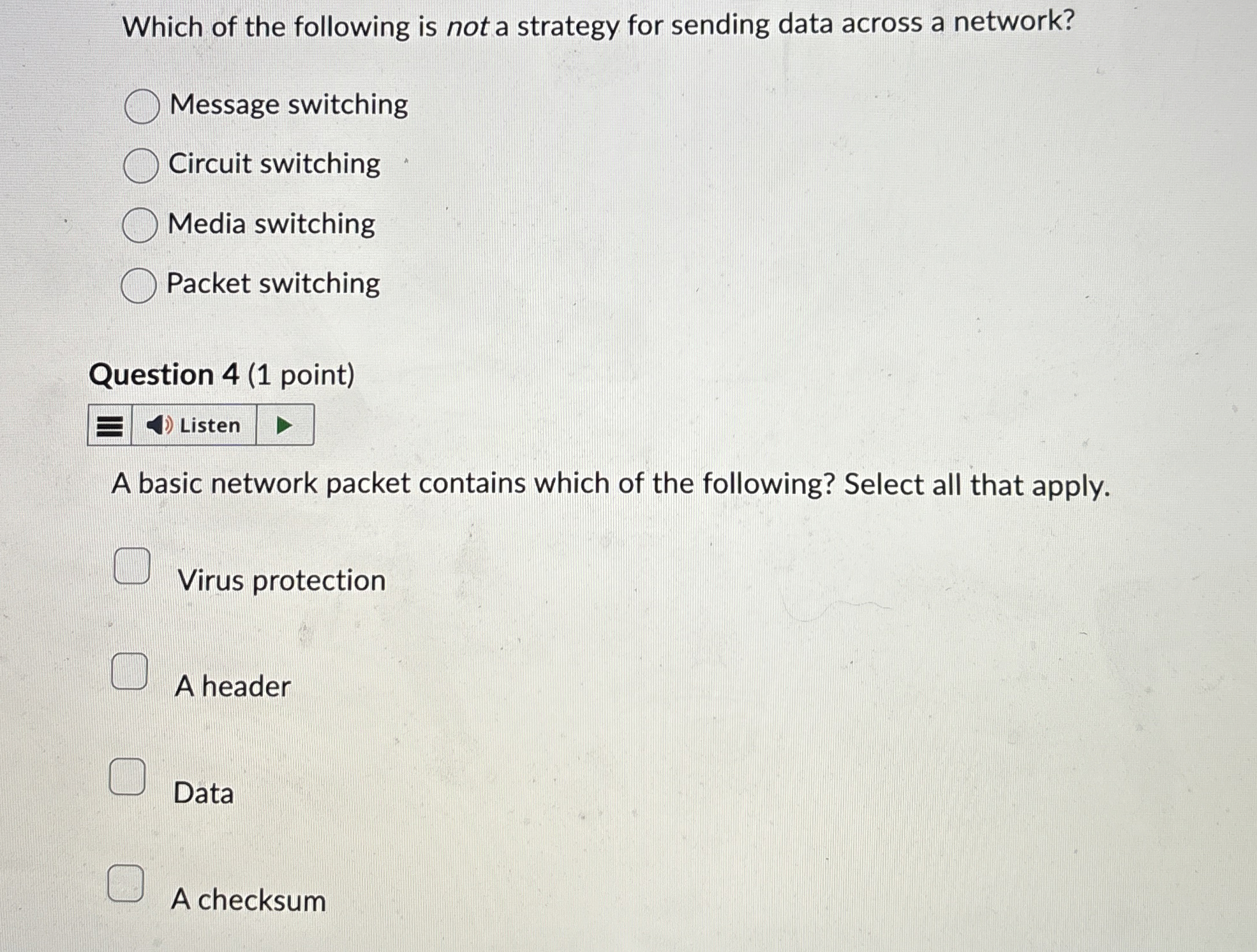 Which of the following is not a strategy for