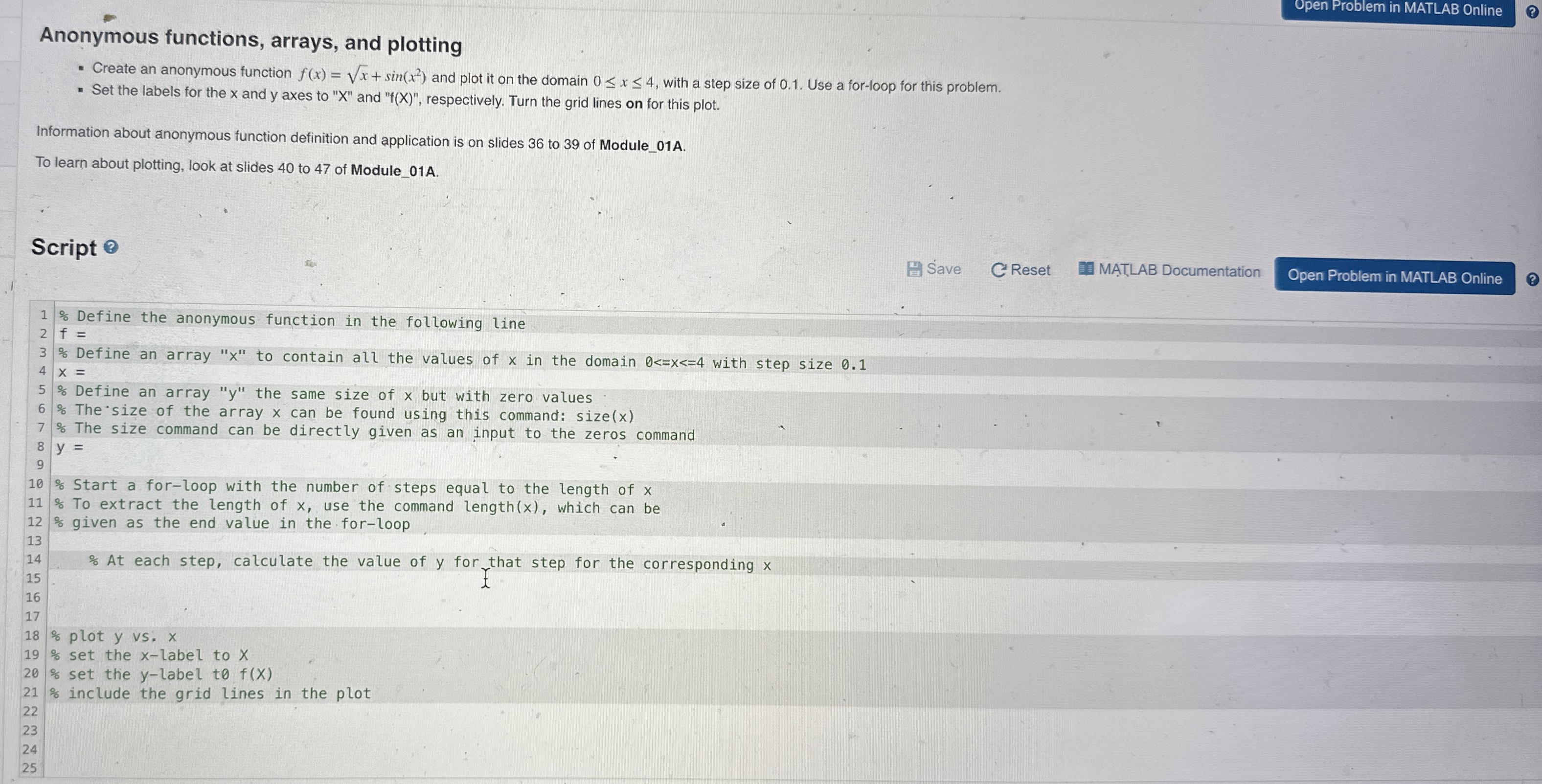 Determine the small gravitational force F which