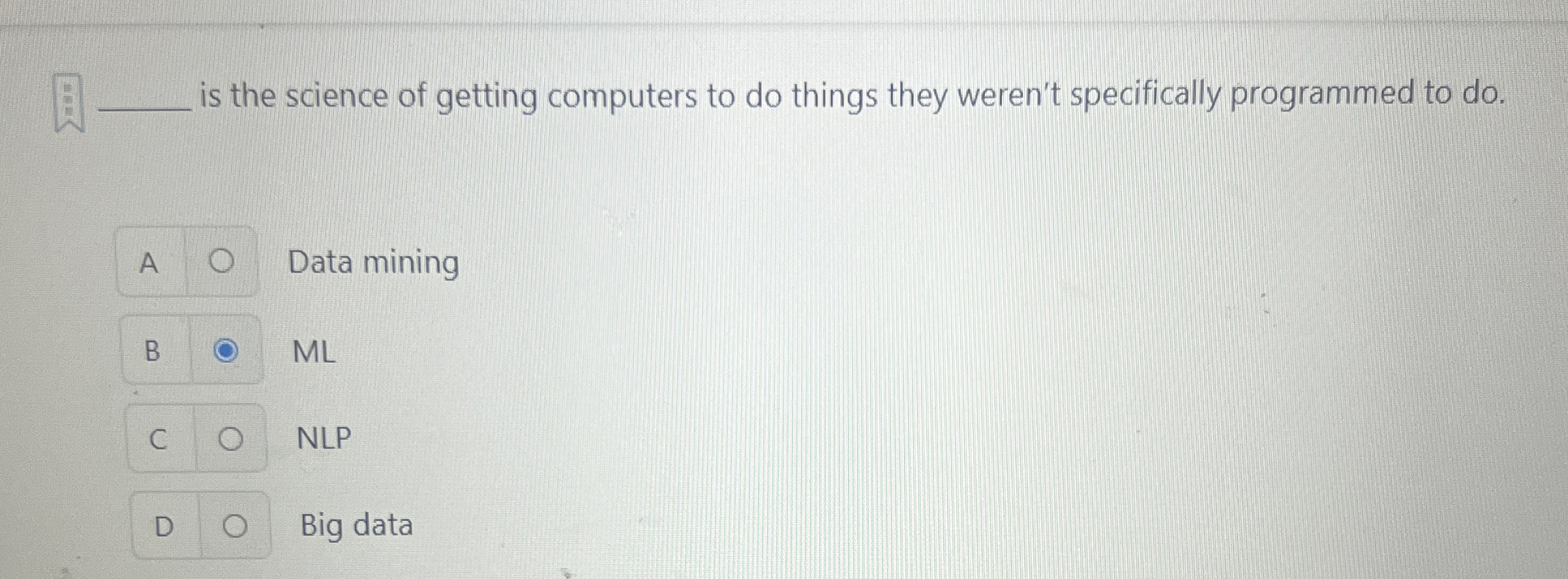 is the science of getting computers to do things