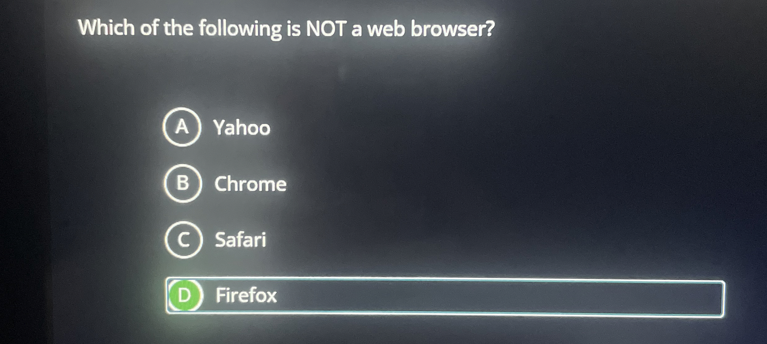 Which of the following is NOT a web browser?