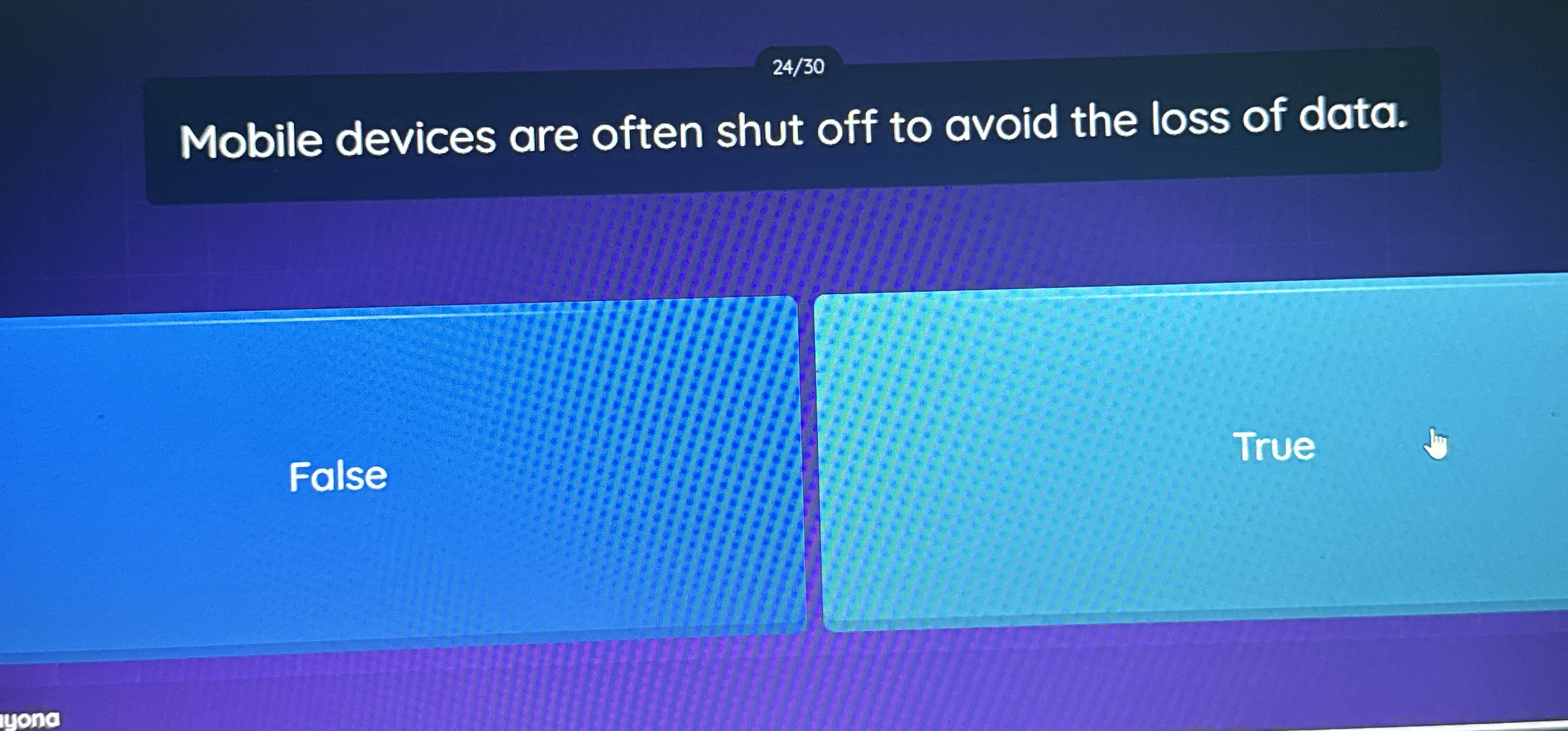 Mobile devices are often shut off to avoid the