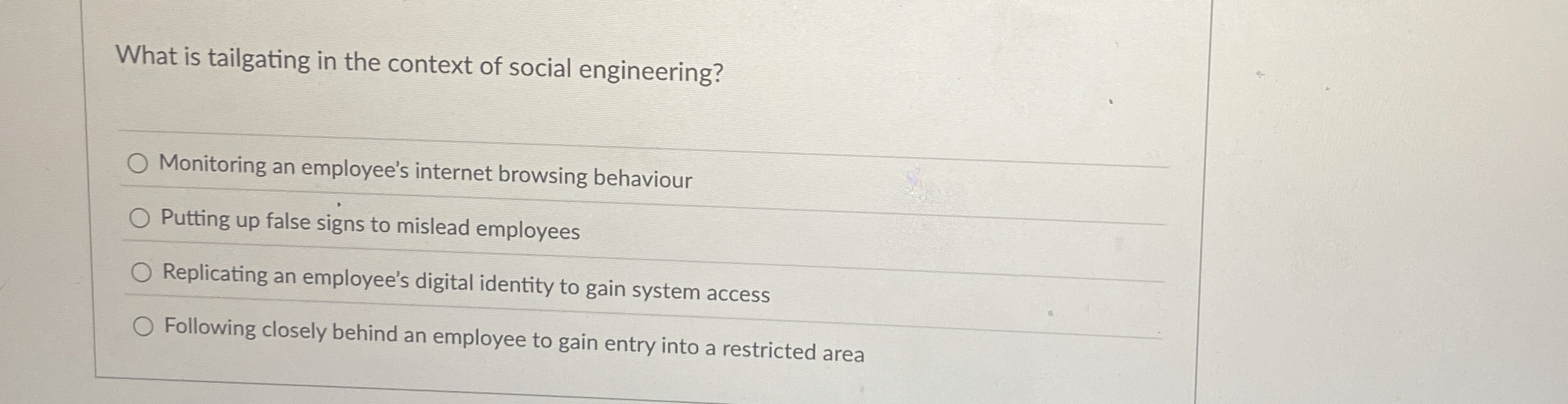 What is tailgating in the context of social