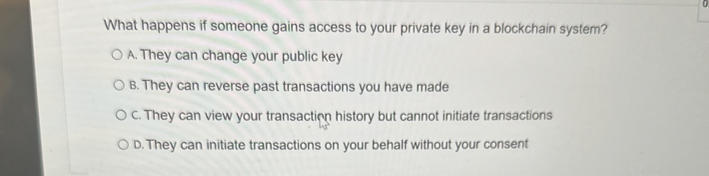 What happens if someone gains access to your