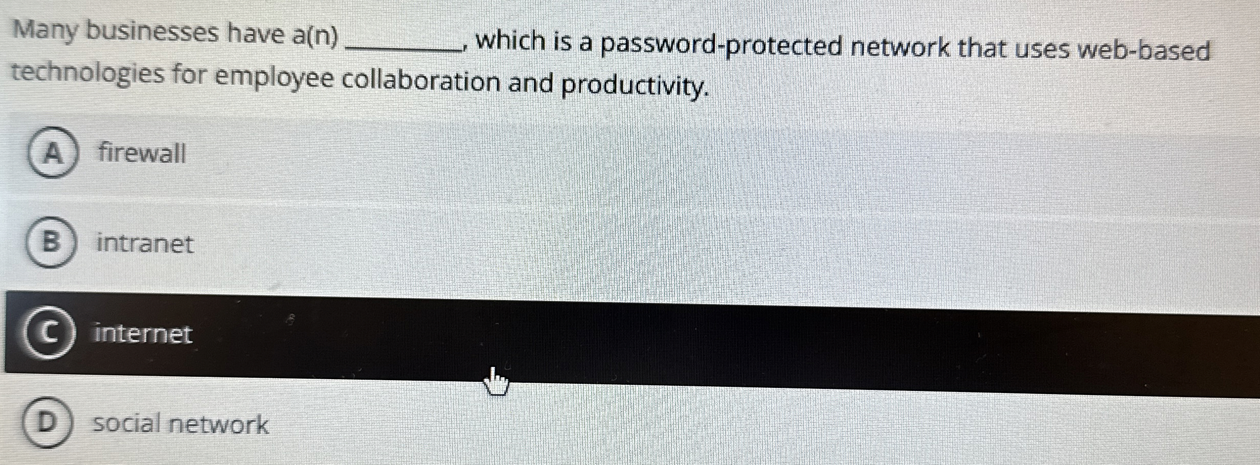 Many businesses have a ( n ) q , which is a