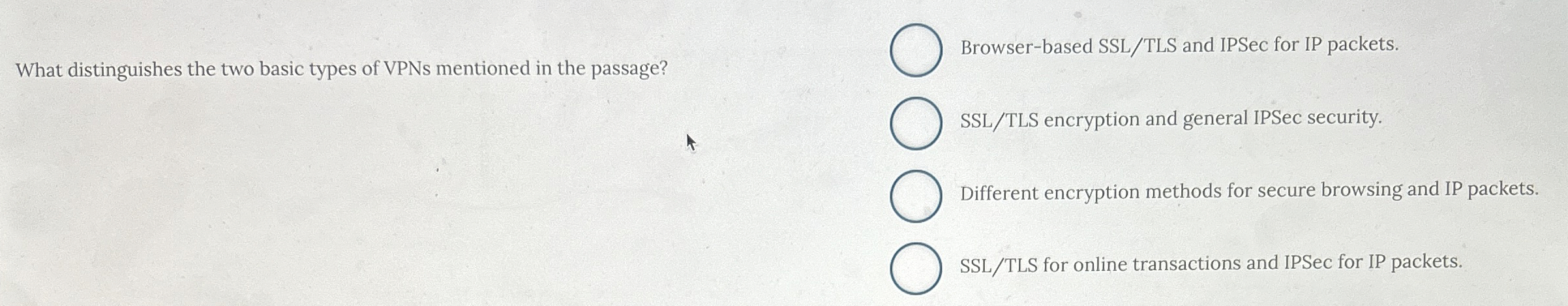 What distinguishes the two basic types of VPNs