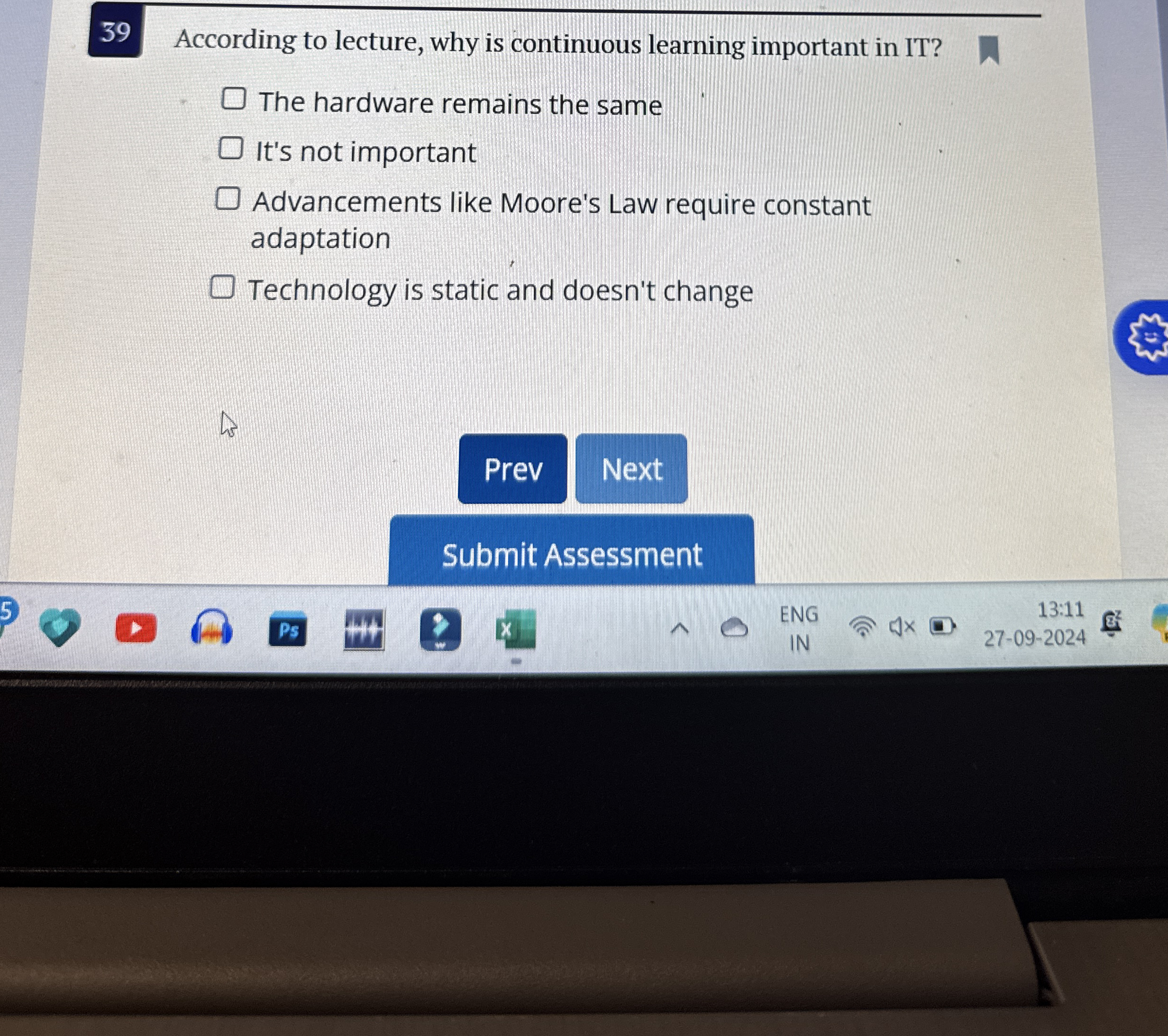 According to lecture, why is continuous learning