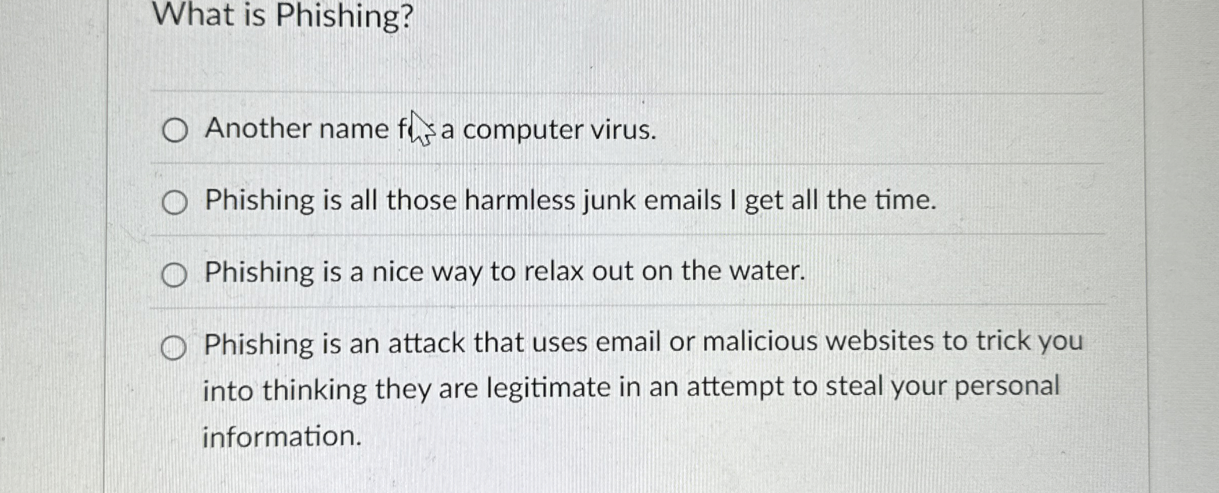 What is Phishing? Another name fha computer