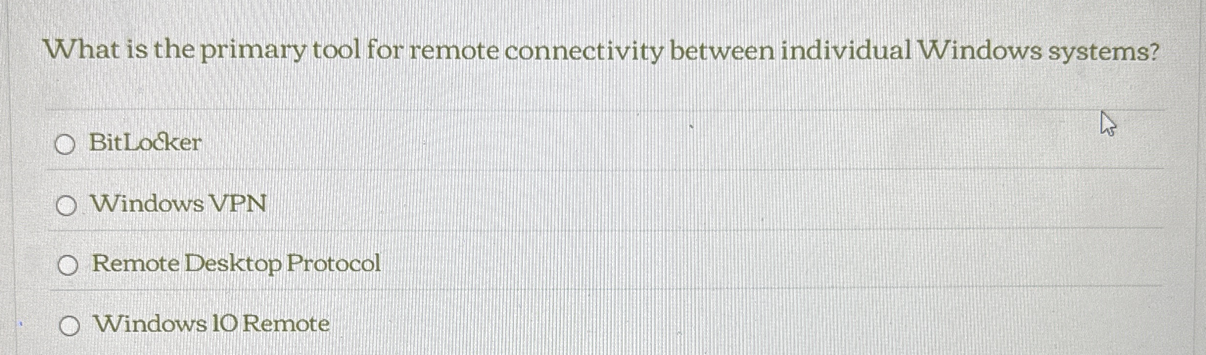 What is the primary tool for remote connectivity