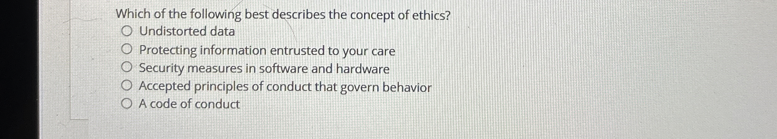 Which of the following best describes the concept