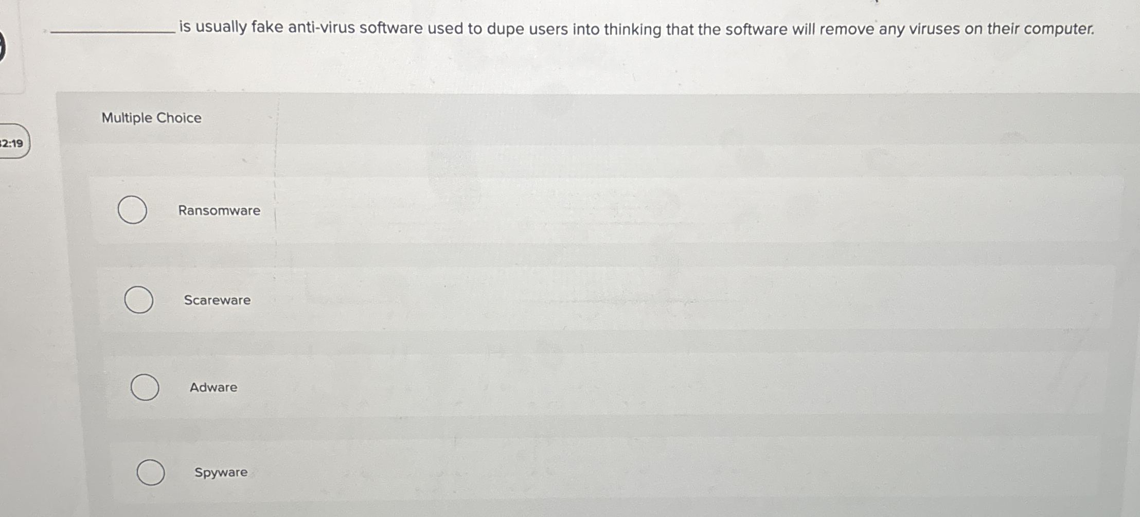 is usually fake anti - virus software used to