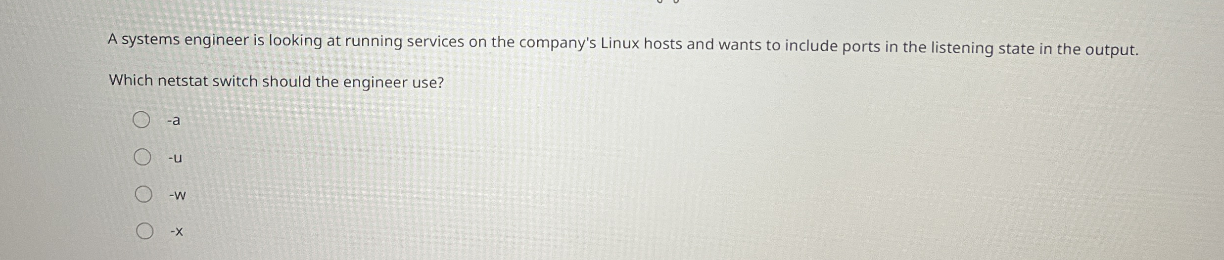 A systems engineer is looking at running services