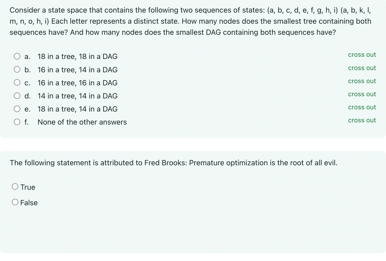 One use of Amdahl's law is to show limits of code