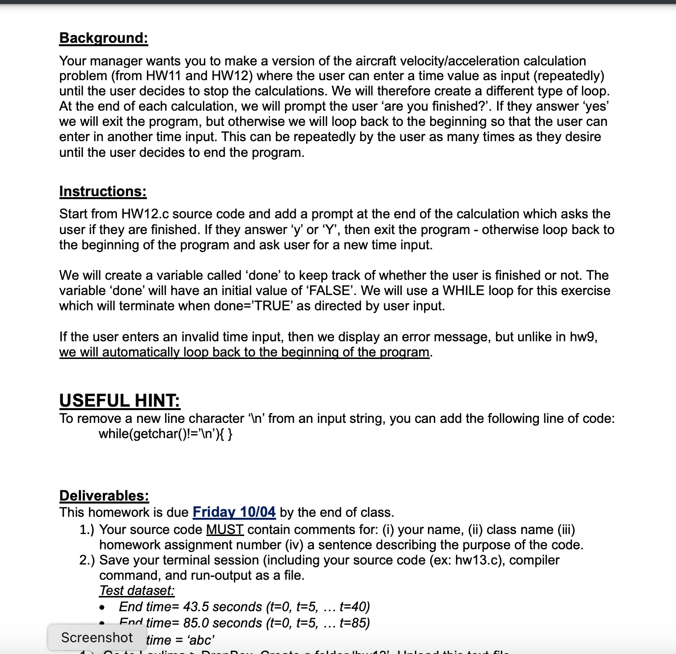 Background: Your manager wants you to make a