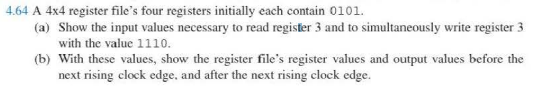 In Logism Please 4 . 6 4 A 4 4 register file's