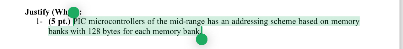 Justify ( Wh : 1 - ( 5 pt . ) PIC