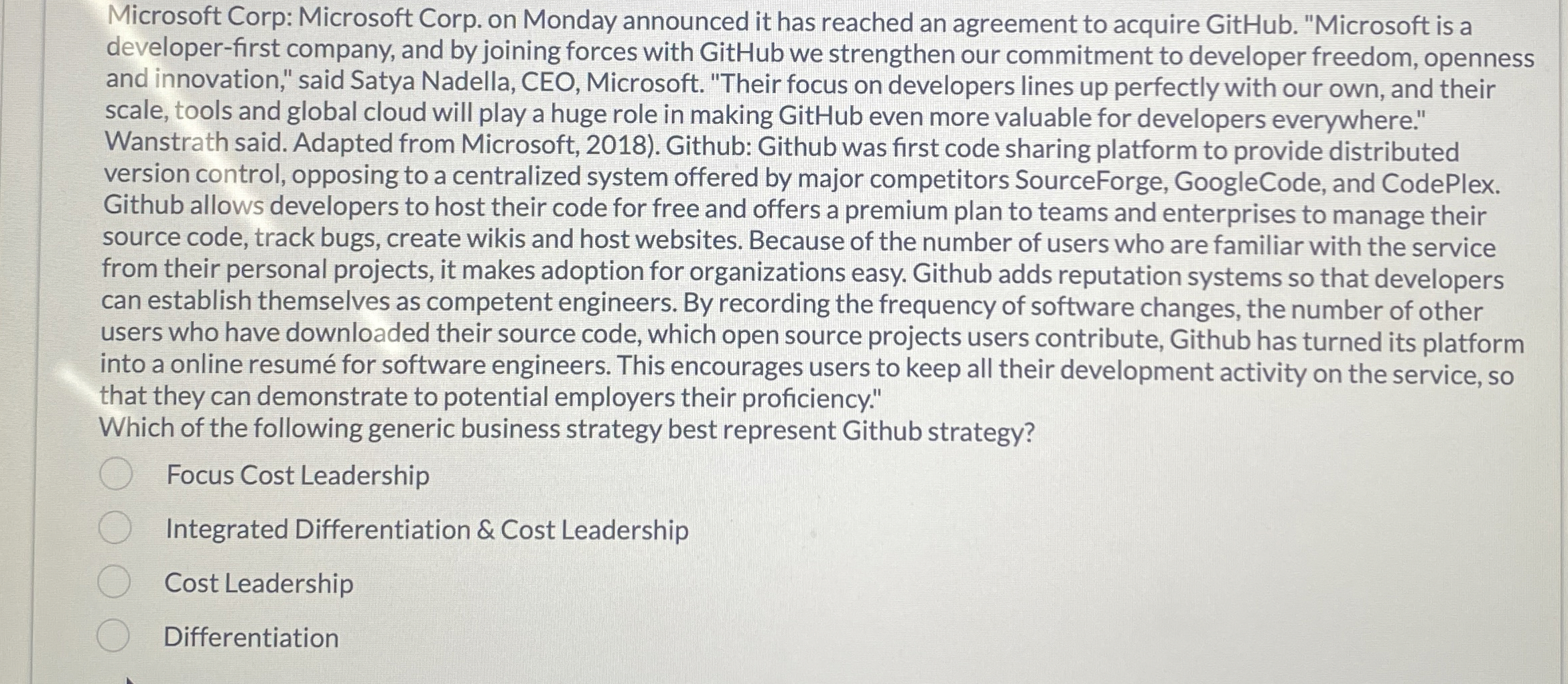 Microsoft Corp: Microsoft Corp. on Monday