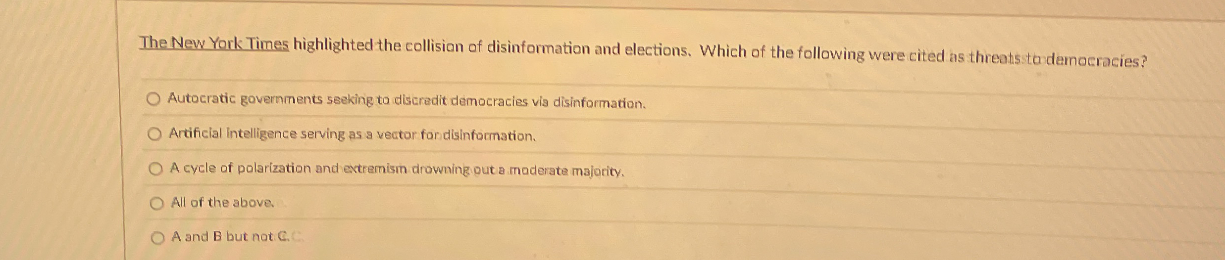 The New York Times highlighted the collision of
