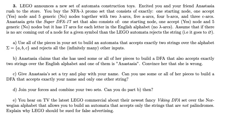 3 . LEGO announces a new set of automata