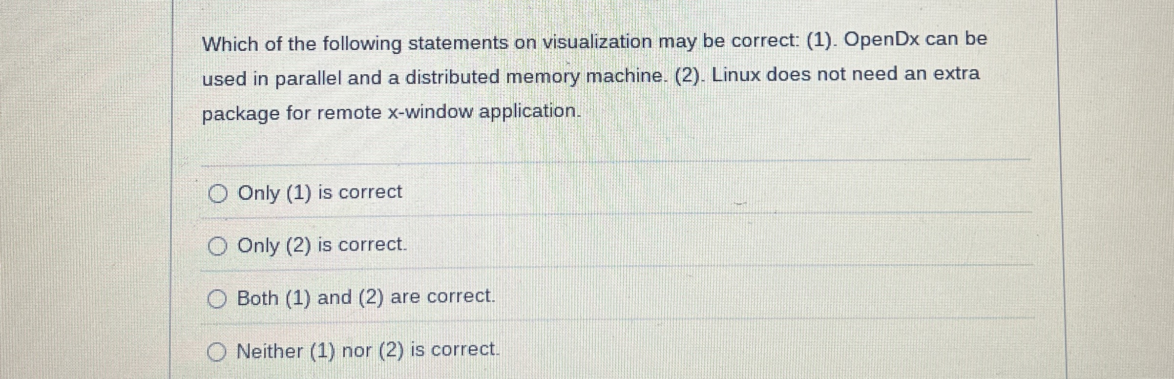 Which of the following statements on