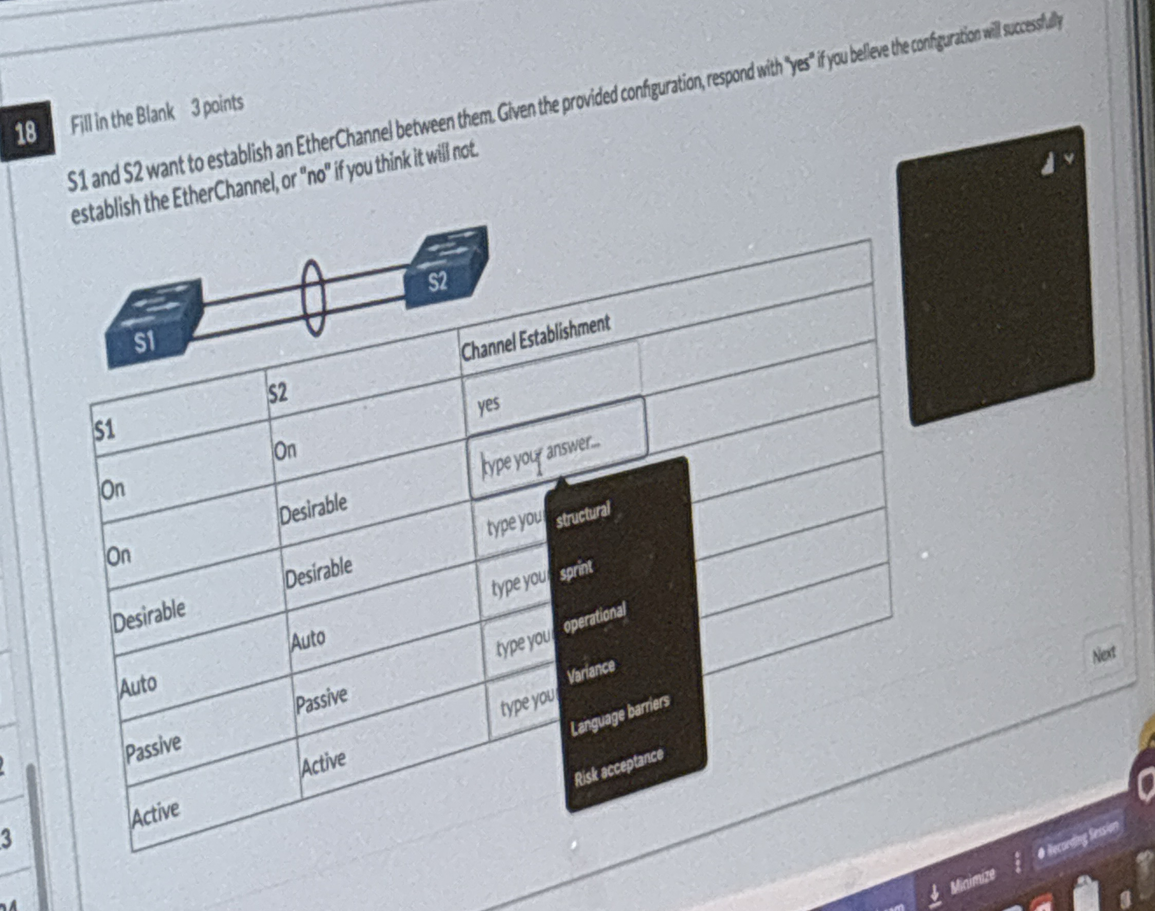 1 8 Fillin the Blank 3 points establish the