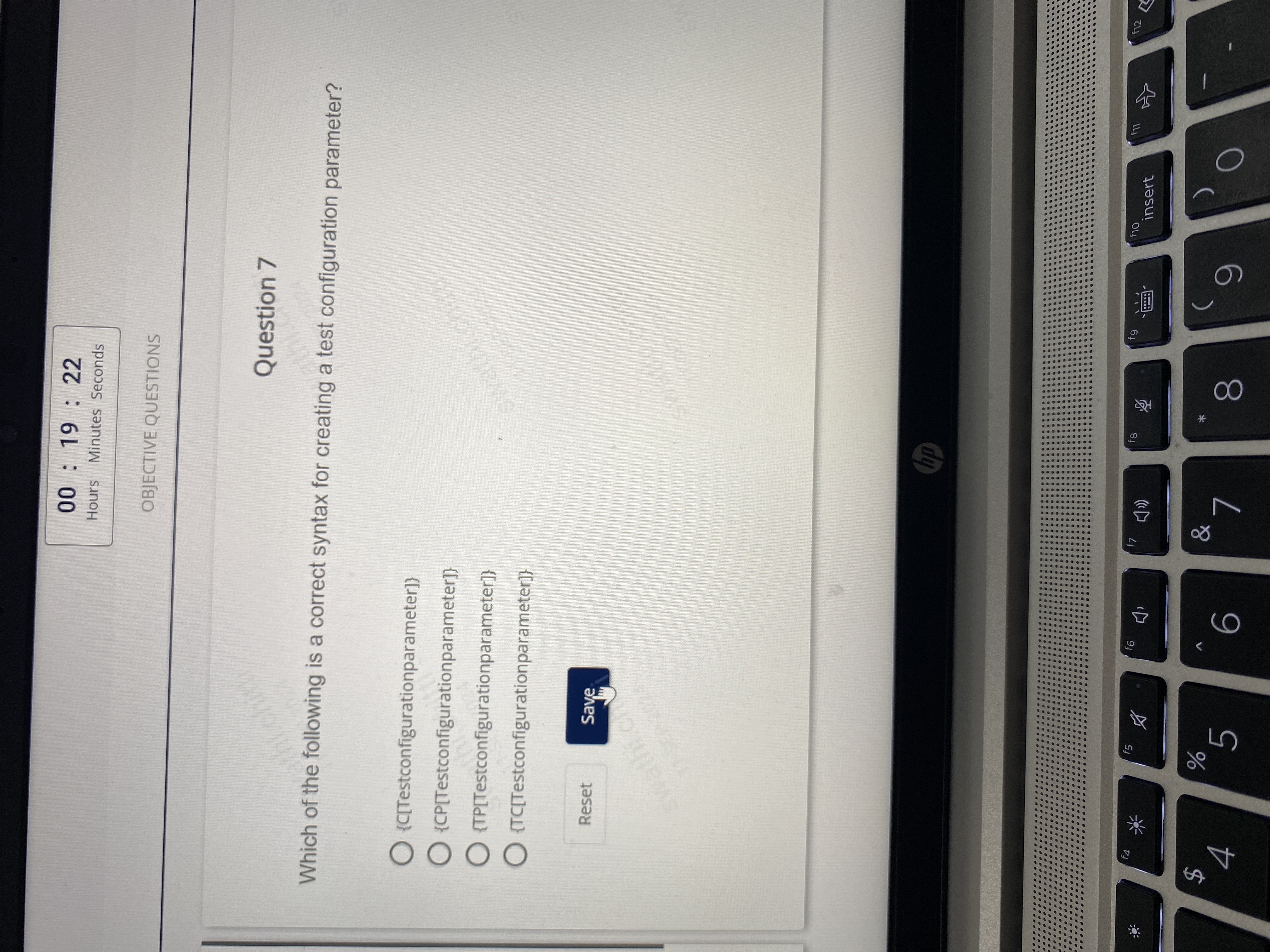 Question 7 Which of the following is a correct