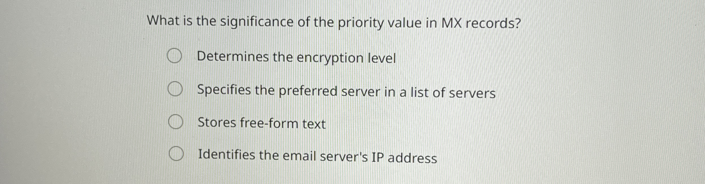 What is the significance of the priority value in