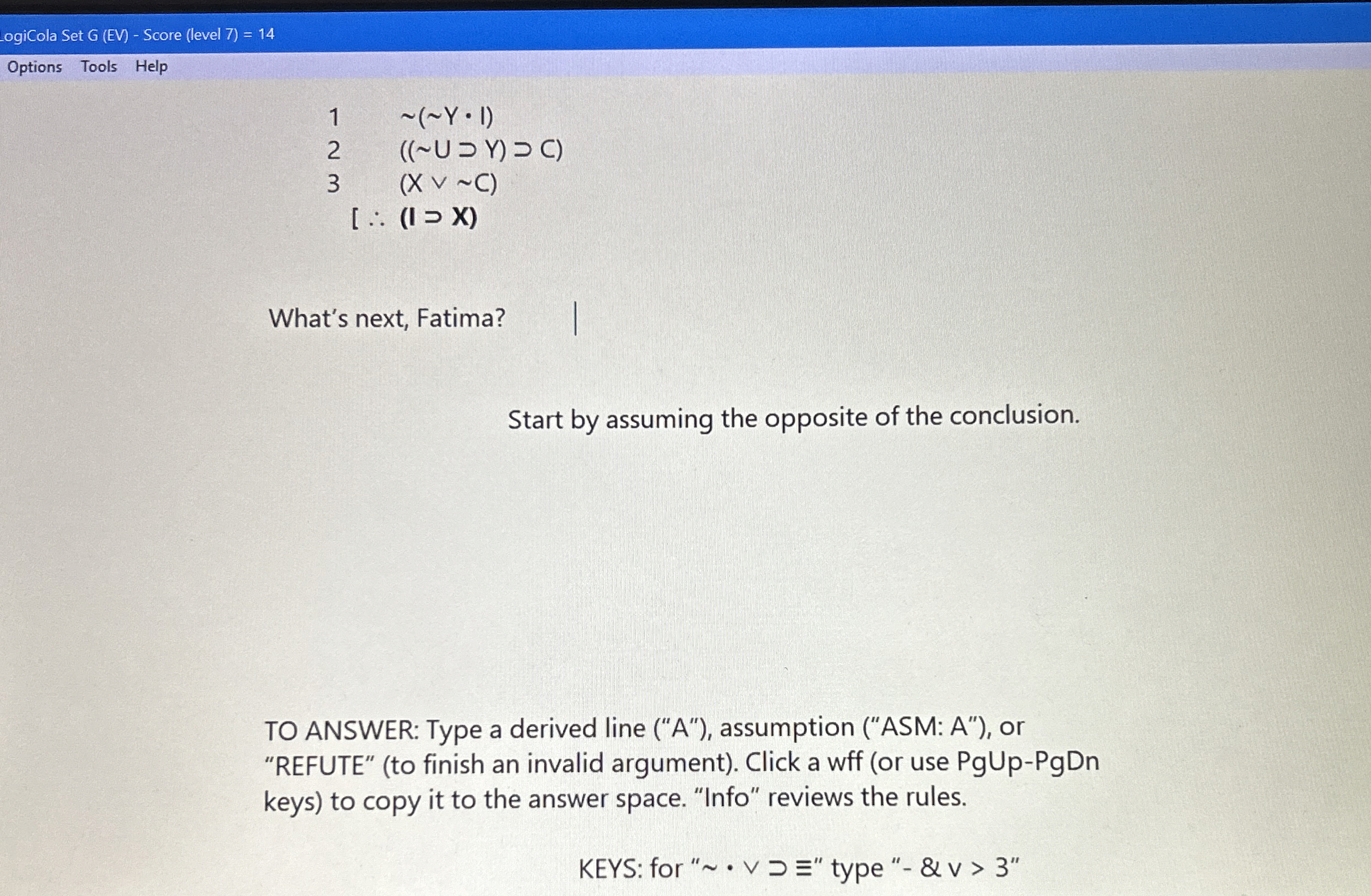ogiCola Set G ( EV ) - Score level 7